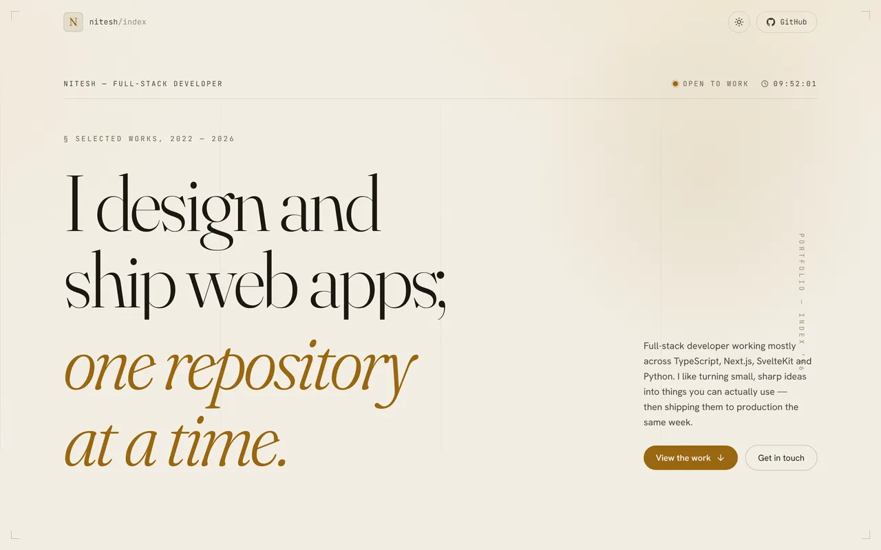 A live website designed and built by Flowdira, deployed on Vercel.